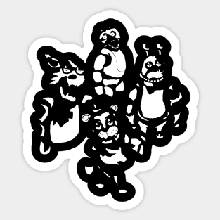 The Fazbear Crew Sticker